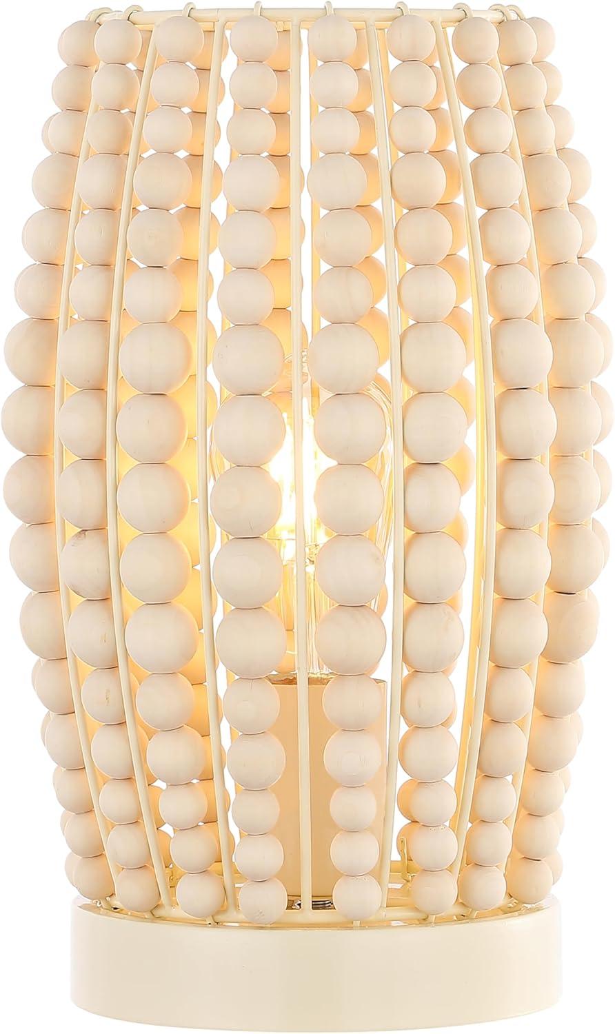 image:imageSAFAVIEH Lighting Collection Darrow White 12inch Table Lamp LED Bulb Included