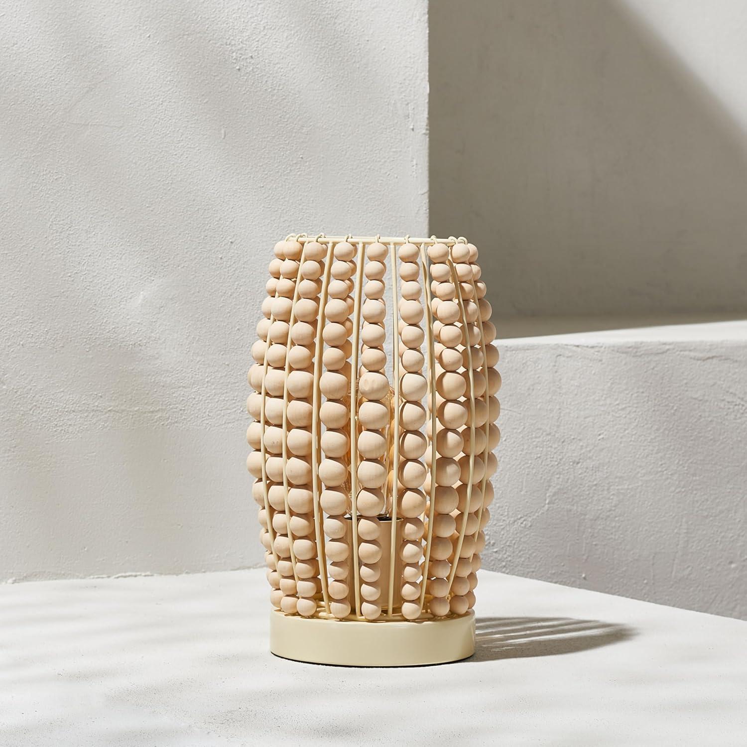 image:imageSAFAVIEH Lighting Collection Darrow White 12inch Table Lamp LED Bulb Included