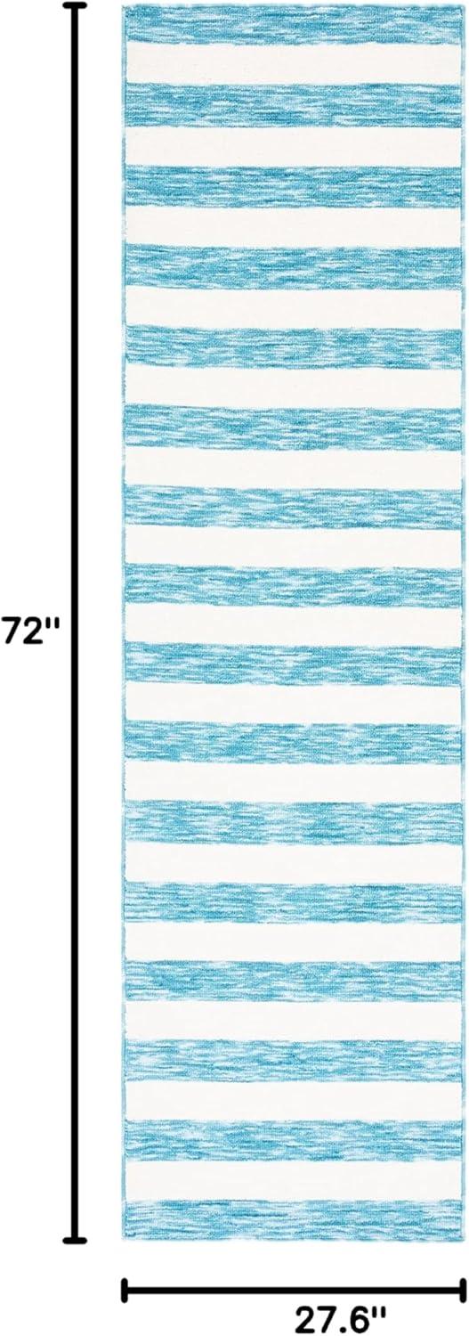 image:imageSAFAVIEH Washable Rug Easy Care Collection 5 x 8 Blue amp Ivory Easy to Clean Ideal for Living Room Bedroom Dining Space ECR115MBlueIvory