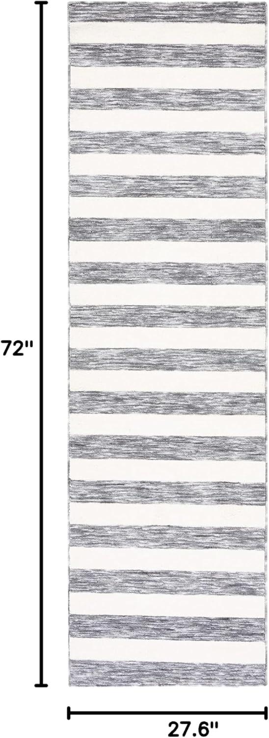 image:imageSAFAVIEH Washable Rug Easy Care Collection 5 x 8 Blue amp Ivory Easy to Clean Ideal for Living Room Bedroom Dining Space ECR115MDark GreyIvory
