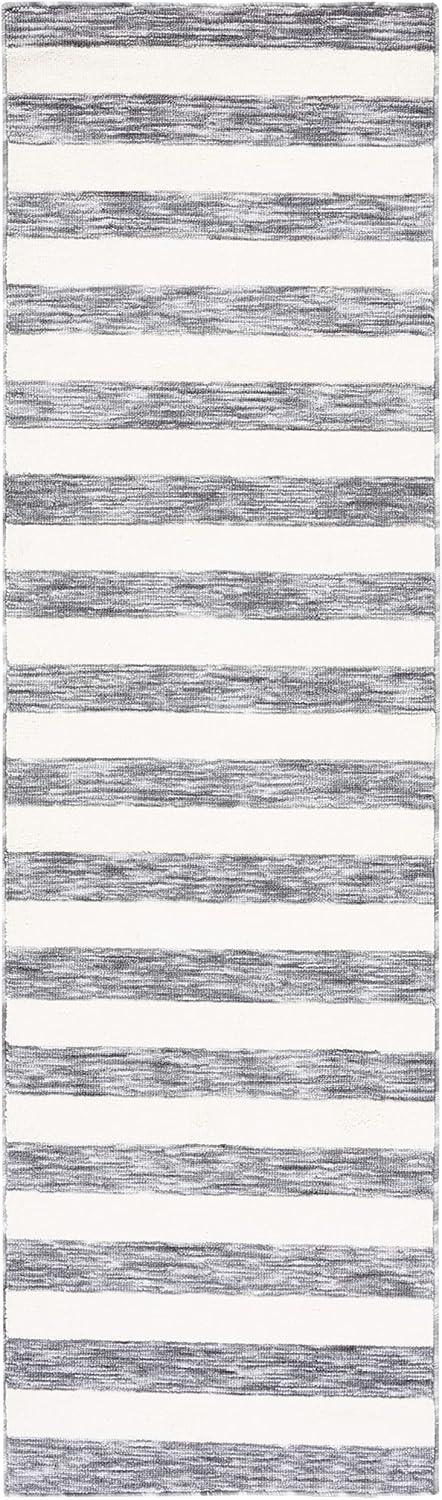 image:imageSAFAVIEH Washable Rug Easy Care Collection 5 x 8 Blue amp Ivory Easy to Clean Ideal for Living Room Bedroom Dining Space ECR115MDark GreyIvory