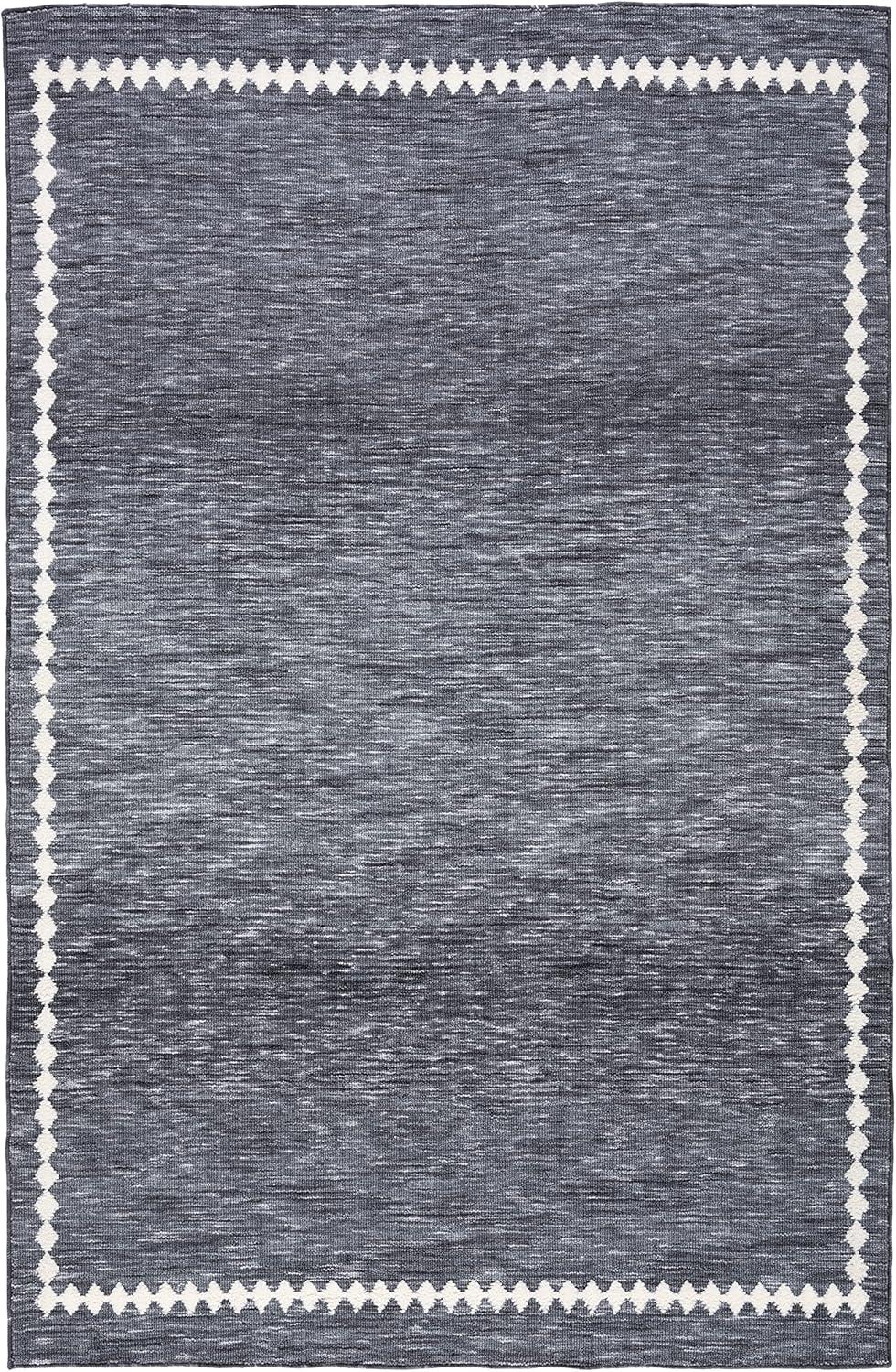 image:imageSAFAVIEH Washable Rug Easy Care Collection 5 x 8 Grey amp Ivory Easy to Clean Ideal for Living Room Bedroom Dining Space ECR110FGreyIvory