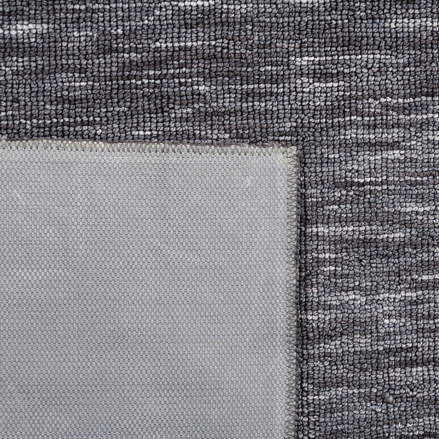 image:imageSAFAVIEH Washable Rug Easy Care Collection 5 x 8 Grey amp Ivory Easy to Clean Ideal for Living Room Bedroom Dining Space ECR110FGreyIvory