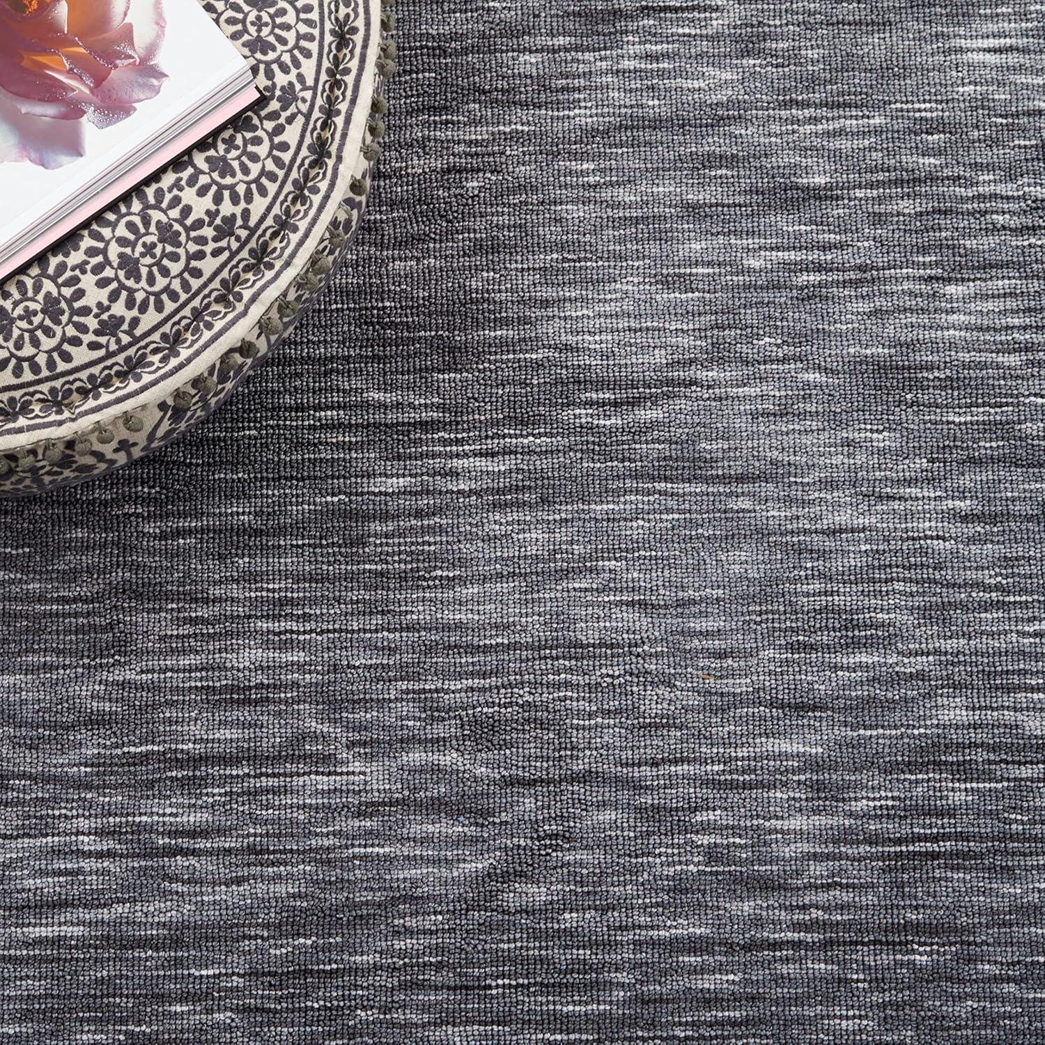 image:imageSAFAVIEH Washable Rug Easy Care Collection 5 x 8 Grey amp Ivory Easy to Clean Ideal for Living Room Bedroom Dining Space ECR110FGreyIvory