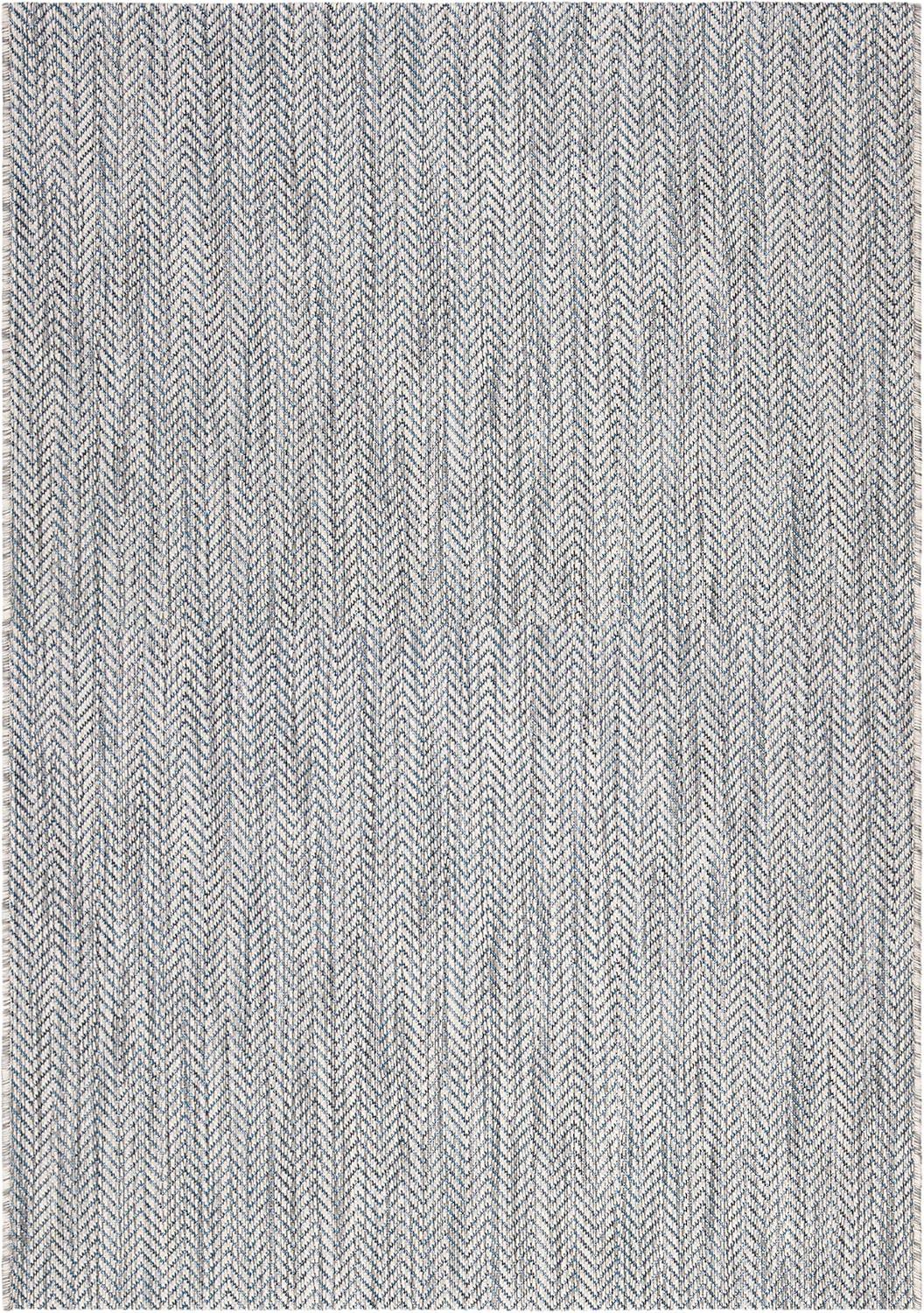 image:imageSAFAVIEH Washable Rug Outdoor Courtyard Collection 10 Square Black amp Beige NonShedding amp Easy Cleaning Ideal for Patio Backyard Mudroom CY802236621GreyNavy