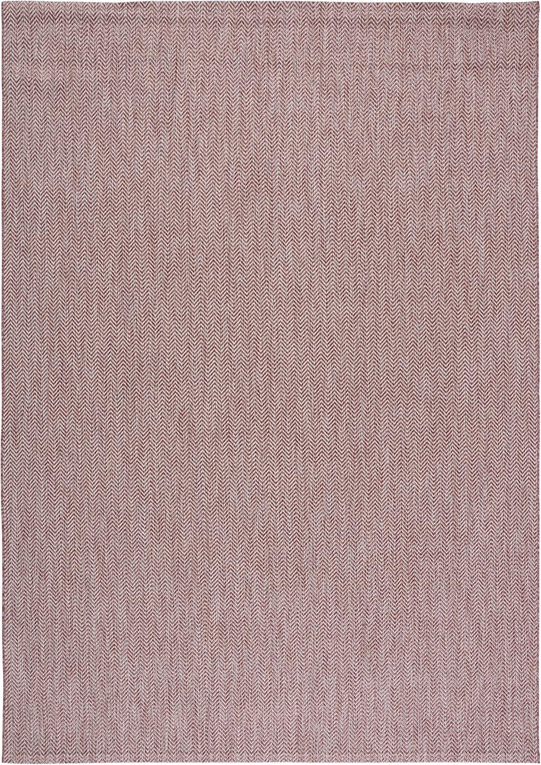 image:imageSAFAVIEH Washable Rug Outdoor Courtyard Collection 10 Square Black amp Beige NonShedding amp Easy Cleaning Ideal for Patio Backyard Mudroom CY802236621RedBeige
