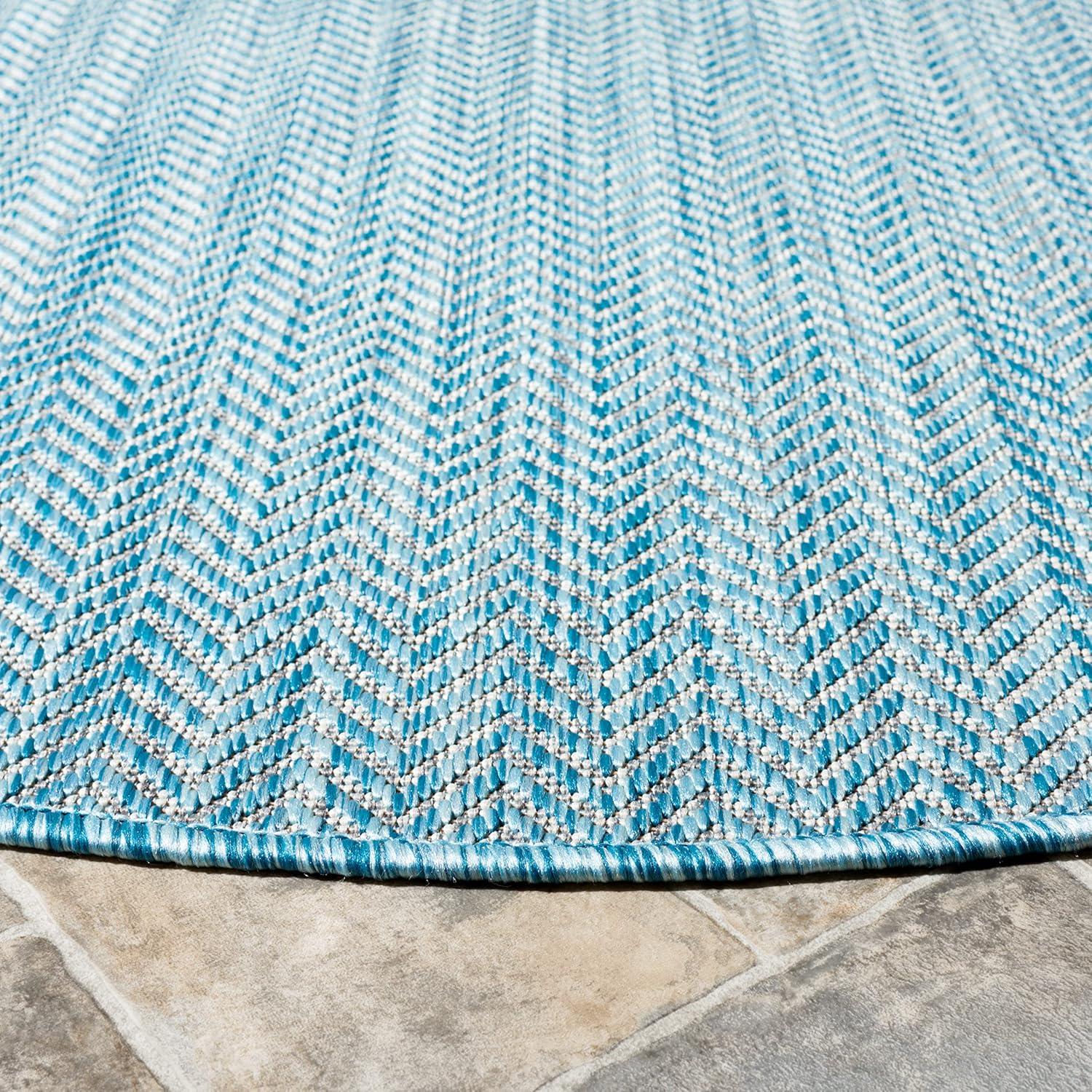 image:imageSAFAVIEH Washable Rug Outdoor Courtyard Collection 10 Square Black amp Beige NonShedding amp Easy Cleaning Ideal for Patio Backyard Mudroom CY802236621AquaGrey