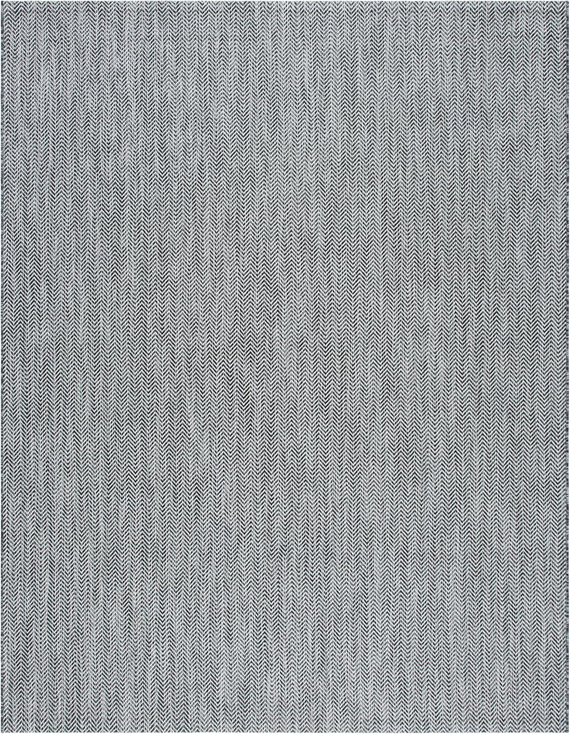 image:imageSAFAVIEH Washable Rug Outdoor Courtyard Collection 10 Square Black amp Beige NonShedding amp Easy Cleaning Ideal for Patio Backyard Mudroom CY802236621BlackBeige