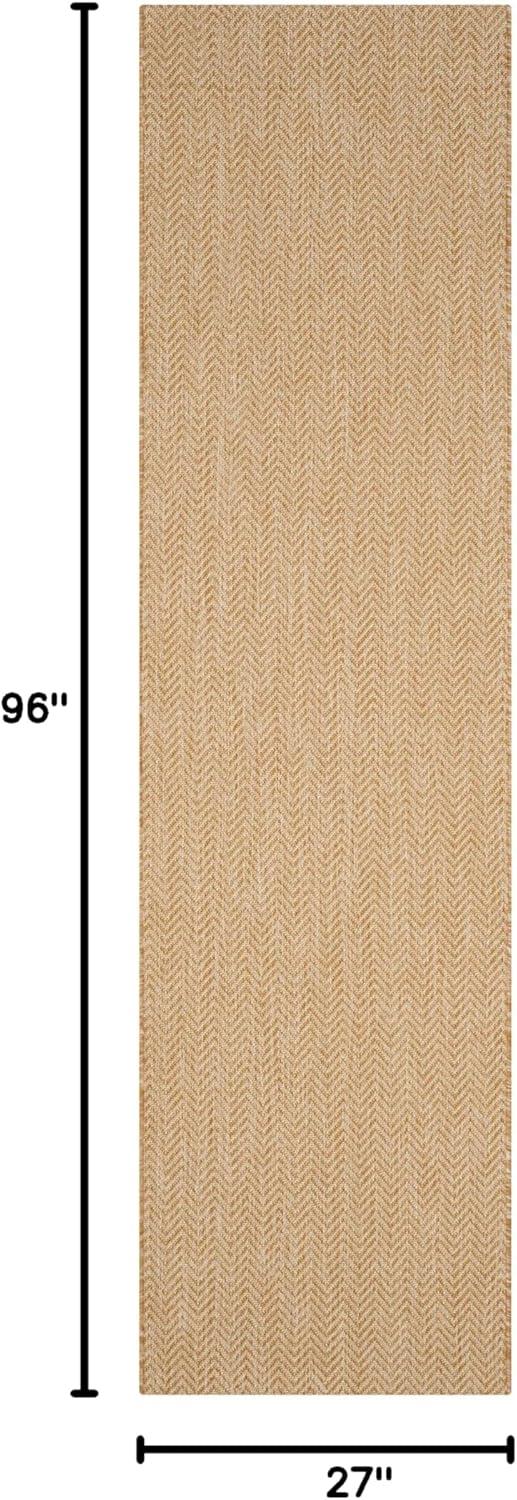 image:imageSAFAVIEH Washable Rug Outdoor Courtyard Collection 10 Square Black amp Beige NonShedding amp Easy Cleaning Ideal for Patio Backyard Mudroom CY802236621NaturalCream