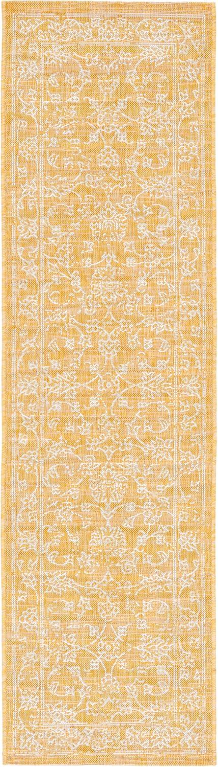 image:imageSAFAVIEH Washable Rug Outdoor Courtyard Collection 9 x 12 Aqua Blue amp Grey NonShedding amp Easy Cleaning Ideal for Patio Backyard Mudroom CY868037121GoldIvory