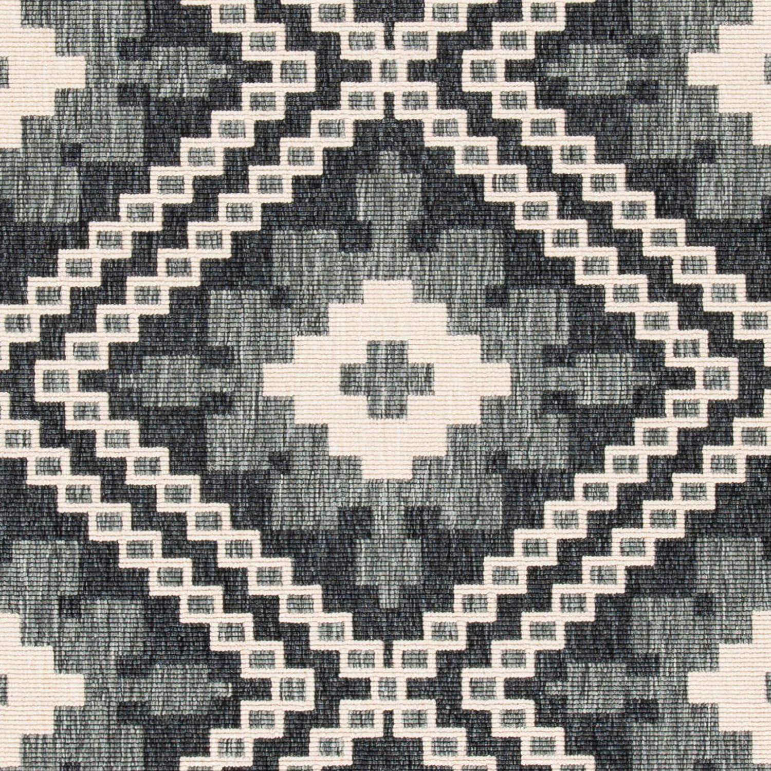 image:imageSAFAVIEH Washable Rug Outdoor Veranda Collection 9 x 12 Ivory amp Charcoal NonShedding amp Easy to Clean Ideal for Patio Backyard Mudroom VER0993435IvoryGrey