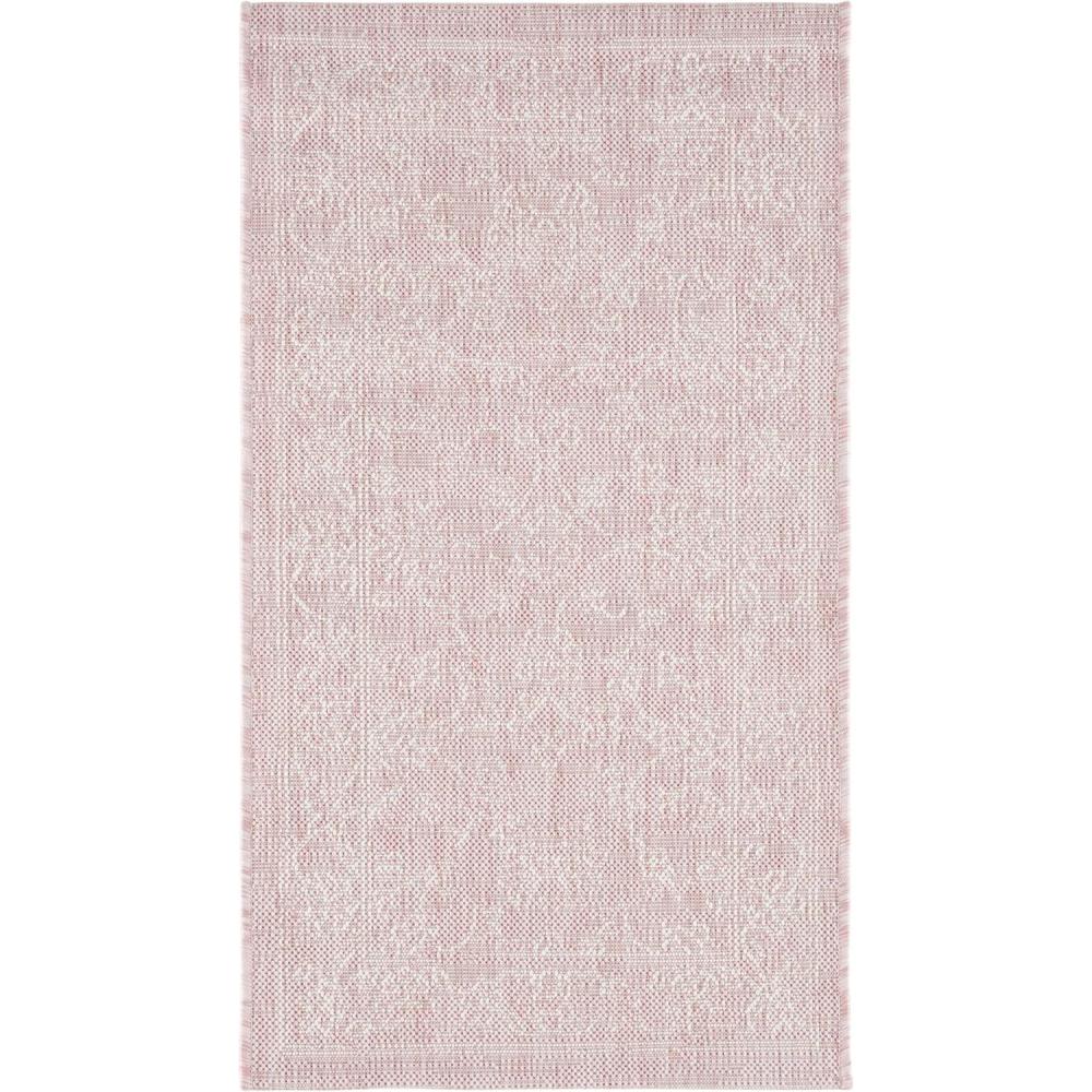 image:imageSAFAVIEH Washable Rug Outdoor Courtyard Collection 9 x 12 Aqua Blue amp Grey NonShedding amp Easy Cleaning Ideal for Patio Backyard Mudroom CY868037121Soft PinkIvory