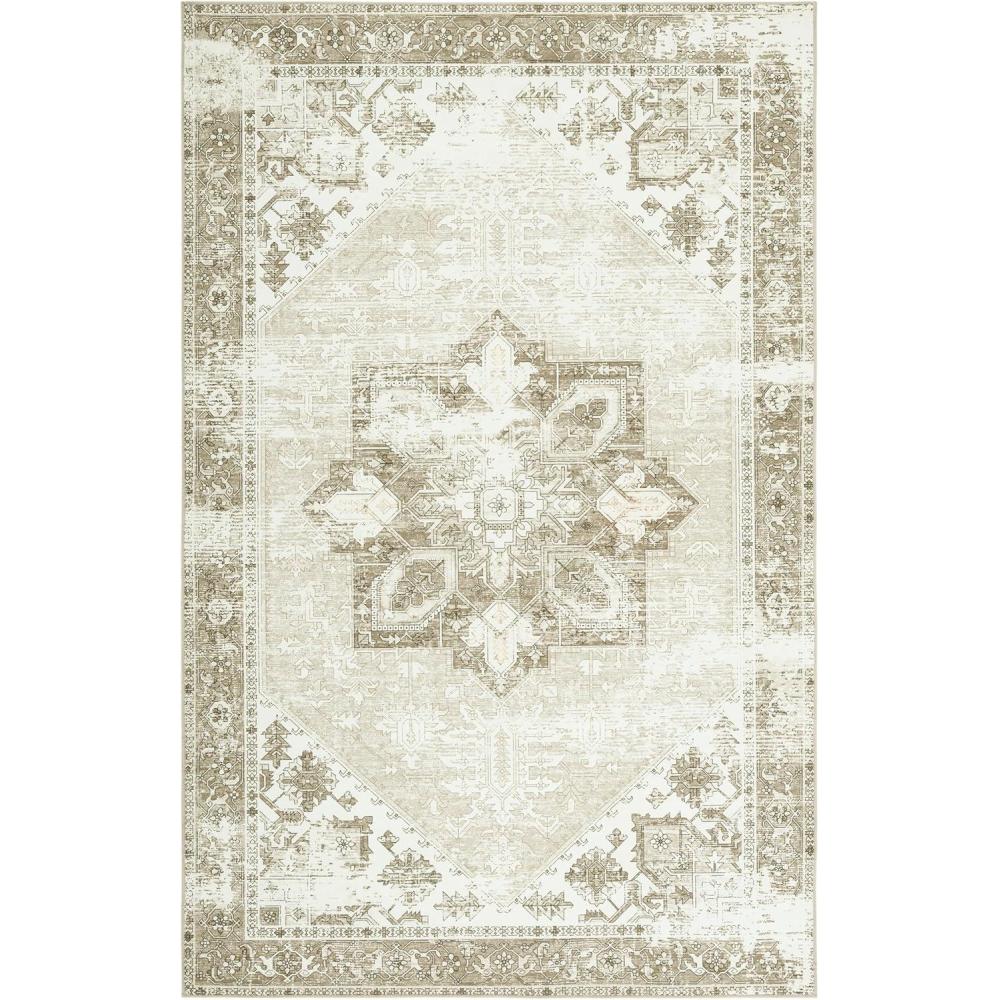 image:imageSAFAVIEH Washable Rug Tucson Collection 6 x 9 Dark Sage amp Ivory Slip Resistant amp Easy to Clean Ideal for Living Room Bedroom Dining Space TSN102FSageIvory