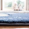SAFAVIEH Carousel Kids Collection Accent Rug – 4′ x 6′, Blue & Grey, Animal Design, Non-Shedding & Easy Care, Ideal for High Traffic Areas for Boys & Girls in Playroom, Nursery, Bedroom (CRK121B)(Blue/Grey)