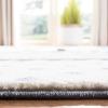 SAFAVIEH Carousel Kids Collection Accent Rug – 4′ x 6′, Ivory & Navy, Non-Shedding & Easy Care, Ideal for High Traffic Areas for Boys & Girls in Playroom, Nursery, Bedroom (CRK124A)(Ivory/Navy)