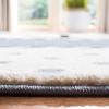 SAFAVIEH Carousel Kids Collection Accent Rug – 4′ x 6′, Ivory & Navy, Non-Shedding & Easy Care, Ideal for High Traffic Areas for Boys & Girls in Playroom, Nursery, Bedroom (CRK124A)(Navy/Ivory)