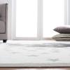 SAFAVIEH Carousel Kids Collection Area Rug – 5’3″ x 7’6″, Light Grey & White, Non-Shedding & Easy Care, Ideal for High Traffic Areas for Boys & Girls in Playroom, Nursery, Bedroom (CRK135F)(Ivory/Grey)