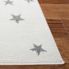 SAFAVIEH Carousel Kids Collection Area Rug – 5’3″ x 7’6″, Light Grey & White, Non-Shedding & Easy Care, Ideal for High Traffic Areas for Boys & Girls in Playroom, Nursery, Bedroom (CRK135F)(Ivory/Grey)