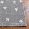 SAFAVIEH Carousel Kids Collection Area Rug – 5’3″ x 7’6″, Light Grey & White, Non-Shedding & Easy Care, Ideal for High Traffic Areas for Boys & Girls in Playroom, Nursery, Bedroom (CRK135F)(Light Grey/White)