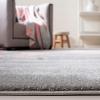 SAFAVIEH Carousel Kids Collection Area Rug – 5’3″ x 7’6″, Pink & Ivory, Non-Shedding & Easy Care, Ideal for High Traffic Areas for Boys & Girls in Playroom, Nursery, Bedroom (CRK163P)(Grey/Pink)