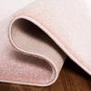 SAFAVIEH Carousel Kids Collection Area Rug – 5’3″ x 7’6″, Pink & Ivory, Non-Shedding & Easy Care, Ideal for High Traffic Areas for Boys & Girls in Playroom, Nursery, Bedroom (CRK163P)(Pink/Ivory)