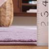 SAFAVIEH Carousel Kids Collection Area Rug – 6’7″ Square, Dark Blue & Light Blue, Non-Shedding & Easy Care, Ideal for High Traffic Areas for Boys & Girls in Playroom, Nursery, Bedroom (CRK122M)(Purple/Orange)