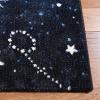 SAFAVIEH Carousel Kids Collection Area Rug – 6’7″ Square, Dark Blue & Light Blue, Non-Shedding & Easy Care, Ideal for High Traffic Areas for Boys & Girls in Playroom, Nursery, Bedroom (CRK122M)(Dark Blue/Light Blue)