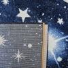 SAFAVIEH Carousel Kids Collection Area Rug – 6’7″ Square, Dark Blue & Light Blue, Non-Shedding & Easy Care, Ideal for High Traffic Areas for Boys & Girls in Playroom, Nursery, Bedroom (CRK122M)(Dark Blue/Light Blue)