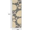 SAFAVIEH Courtyard Collection 8′ x 10′ Anthracite / Red CY7321 Indoor/ Outdoor Waterproof Easy Cleaning Patio Backyard Mudroom Area Rug(Anthracite/Beige)