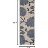 SAFAVIEH Courtyard Collection 8′ x 10′ Anthracite / Red CY7321 Indoor/ Outdoor Waterproof Easy Cleaning Patio Backyard Mudroom Area Rug(Beige/Blue)