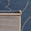 SAFAVIEH Courtyard Collection 8′ x 10′ Anthracite / Red CY7321 Indoor/ Outdoor Waterproof Easy Cleaning Patio Backyard Mudroom Area Rug(Beige/Blue)