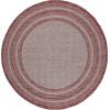 SAFAVIEH Courtyard Collection 8′ x 10′ Natural / Black CY8475 Indoor/ Outdoor Patio Backyard Mudroom Area Rug(Grey/Red)
