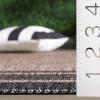 SAFAVIEH Courtyard Collection 8′ x 10′ Natural / Black CY8475 Indoor/ Outdoor Patio Backyard Mudroom Area Rug(Natural/Black)