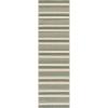 SAFAVIEH Courtyard Collection 8′ x 11′ Beige/Sweet Pea CY6062 Stripe Indoor/ Outdoor Waterproof Easy-Cleaning Patio Backyard Mudroom Area-Rug(Beige/Dark Green)