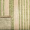 SAFAVIEH Courtyard Collection 8′ x 11′ Beige/Sweet Pea CY6062 Stripe Indoor/ Outdoor Waterproof Easy-Cleaning Patio Backyard Mudroom Area-Rug(Beige/Sweet Pea)