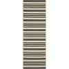 SAFAVIEH Courtyard Collection 8′ x 11′ Beige/Sweet Pea CY6062 Stripe Indoor/ Outdoor Waterproof Easy-Cleaning Patio Backyard Mudroom Area-Rug(Black/Bone)