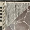 SAFAVIEH Courtyard Collection 8′ x 11′ Beige/Sweet Pea CY6062 Stripe Indoor/ Outdoor Waterproof Easy-Cleaning Patio Backyard Mudroom Area-Rug(Black/Bone)