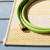 SAFAVIEH Courtyard Collection 8′ x 11′ Beige/Sweet Pea CY6062 Stripe Indoor/ Outdoor Waterproof Easy-Cleaning Patio Backyard Mudroom Area-Rug(Gold/Beige)