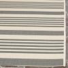 SAFAVIEH Courtyard Collection 8′ x 11′ Beige/Sweet Pea CY6062 Stripe Indoor/ Outdoor Waterproof Easy-Cleaning Patio Backyard Mudroom Area-Rug(Grey/Bone)