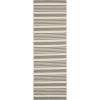 SAFAVIEH Courtyard Collection 8′ x 11′ Beige/Sweet Pea CY6062 Stripe Indoor/ Outdoor Waterproof Easy-Cleaning Patio Backyard Mudroom Area-Rug(Grey/Bone)