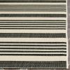 SAFAVIEH Courtyard Collection 8′ x 11′ Beige/Sweet Pea CY6062 Stripe Indoor/ Outdoor Waterproof Easy-Cleaning Patio Backyard Mudroom Area-Rug(Terracotta/Beige)