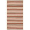 SAFAVIEH Courtyard Collection 8′ x 11′ Beige/Sweet Pea CY6062 Stripe Indoor/ Outdoor Waterproof Easy-Cleaning Patio Backyard Mudroom Area-Rug(Terracotta/Beige)