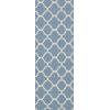 SAFAVIEH Courtyard Collection 8′ x 11′ Navy/Beige CY6918 Trellis Indoor/ Outdoor Splashproof Easy Scrubbing Patio Backyard Mudroom Area Rug(Blue/Beige)