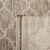 SAFAVIEH Courtyard Collection 8′ x 11′ Navy/Beige CY6918 Trellis Indoor/ Outdoor Splashproof Easy Scrubbing Patio Backyard Mudroom Area Rug(Brown/Bone)