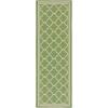 SAFAVIEH Courtyard Collection 8′ x 11′ Navy/Beige CY6918 Trellis Indoor/ Outdoor Splashproof Easy Scrubbing Patio Backyard Mudroom Area Rug(Green/Beige)