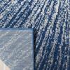 SAFAVIEH Evoke Collection 5’1″ x 7’6″ Fuchsia/Cream EVK228R Abstract Burst Non-Shedding Living Room Bedroom Area Rug(Navy/Ivory)