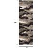 SAFAVIEH Florida Shag Collection Area Rug – 5’3″ x 7’6″, Beige & Multi, Camouflage Design, Non-Shedding & Easy Care, 1.2-inch Thick Ideal for High Traffic Areas in Living Room, Bedroom (SG453-1391)(Beige/Multi)