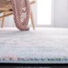 SAFAVIEH Glacier Collection Accent Rug – 4′ x 6′, Blue & Multi, Modern Abstract Design, Non-Shedding & Easy Care, Ideal for High Traffic Areas in Entryway, Living Room, Bedroom (GLA123B)(Pink/Blue)