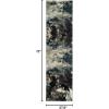 SAFAVIEH Glacier Collection Accent Rug – 4′ x 6′, Blue & Multi, Modern Abstract Design, Non-Shedding & Easy Care, Ideal for High Traffic Areas in Entryway, Living Room, Bedroom (GLA123B)(Blue/Multi)