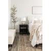 SAFAVIEH Lighting Collection – Ledger Rustic Farmhouse Light Grey Ceramic Table Lamp with White Drum Shade, 23-Inch Bedroom or Living Room Lamp, LED Bulb Included (TBL4352A)(Light Gray)